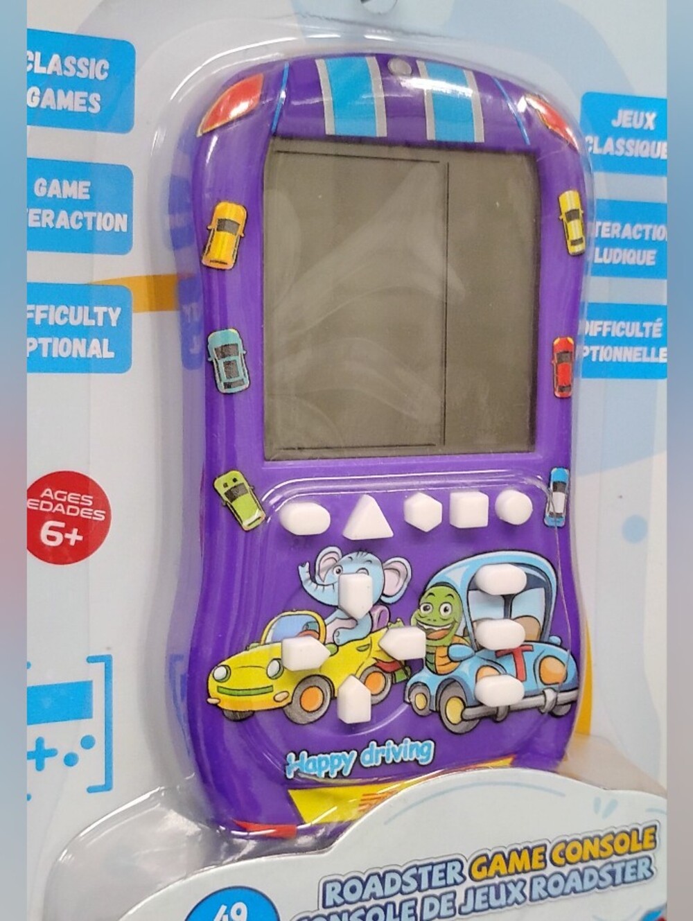 Kids Retro Handheld Game Console - Purple